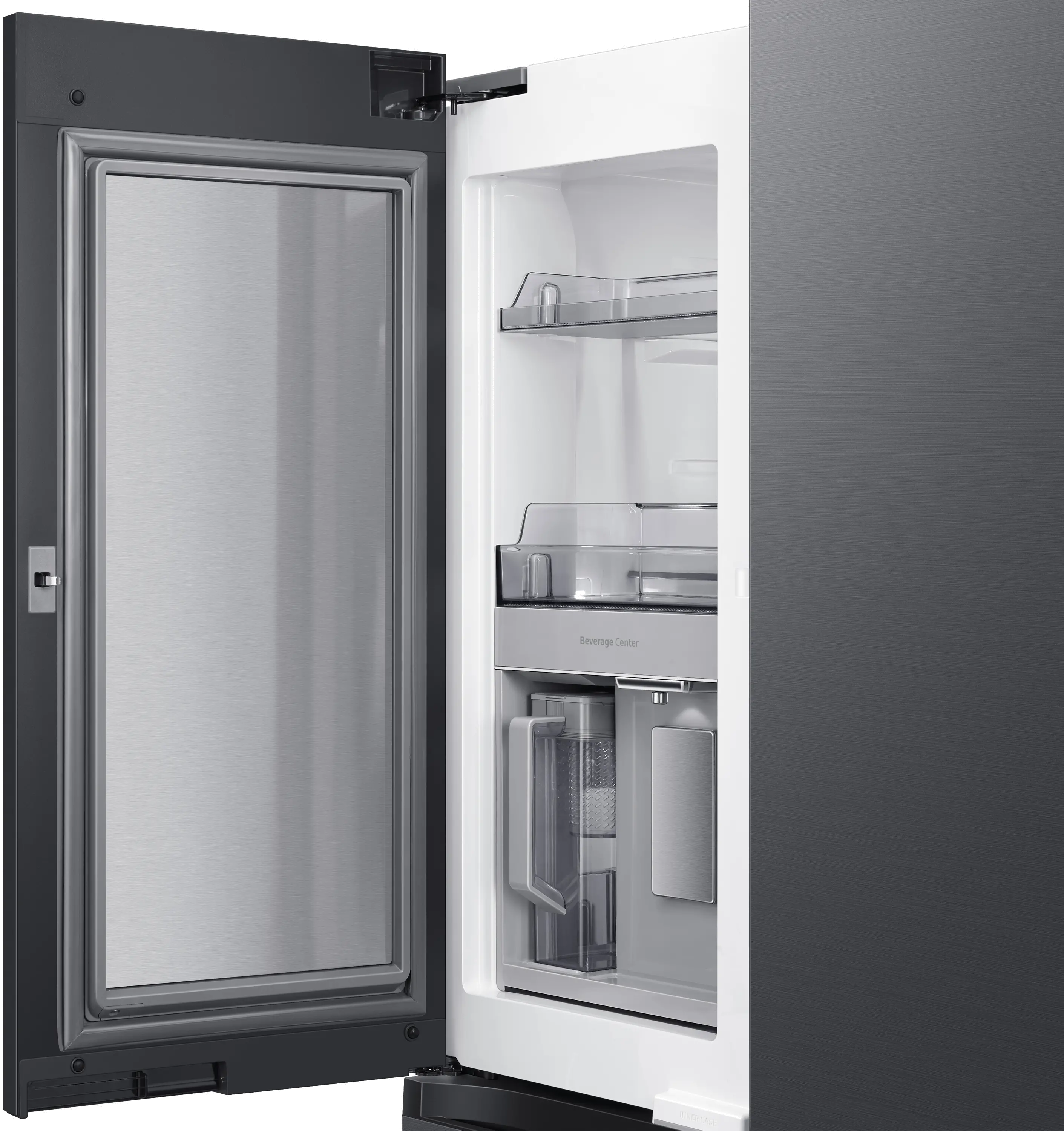RF23A9675MT Samsung 22.8 cu ft Smart 4 Door Flex Refrigerator - Matte Black-4