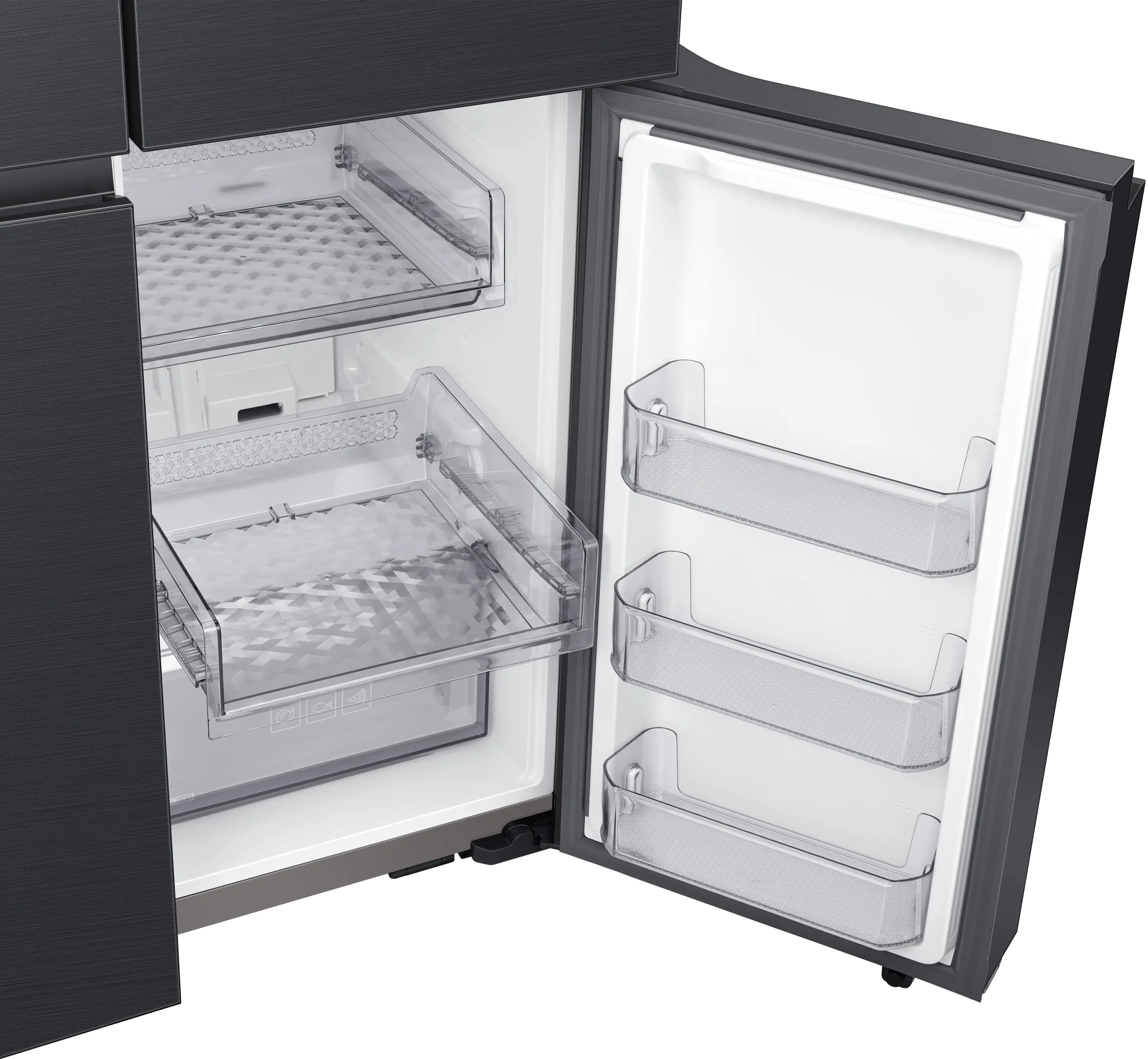 RF23A9675MT Samsung 22.8 cu ft Smart 4 Door Flex Refrigerator - Matte Black-6