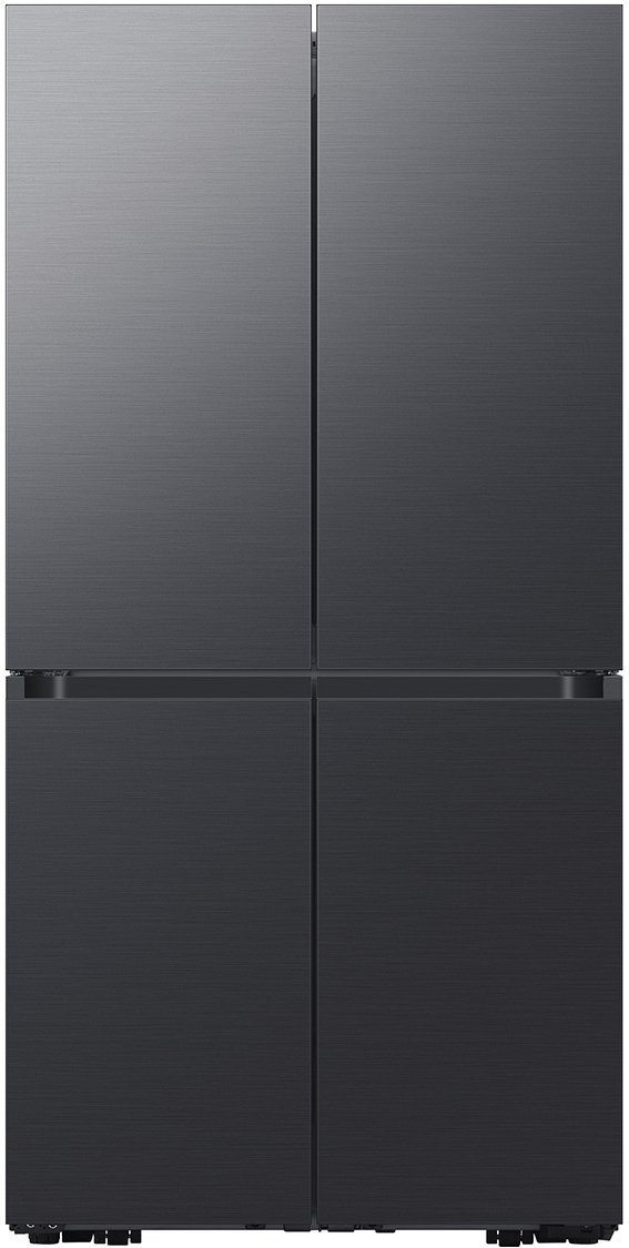 RF29A9675MT Samsung 29 cu ft Smart BESPOKE 4-Door Flex Refrigerator - Matte Black, 36 W-1