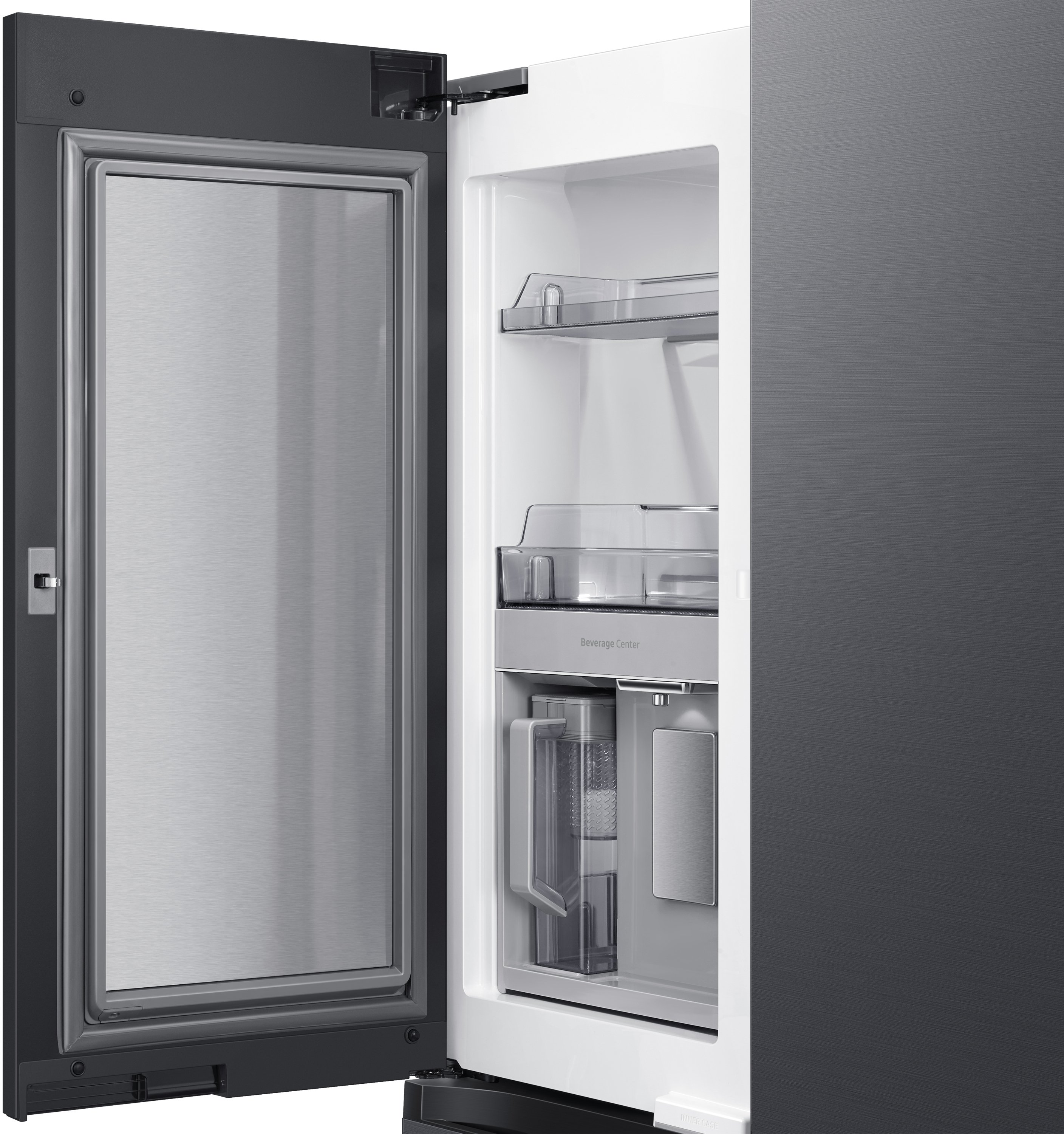 RF29A9675MT Samsung 29 cu ft Smart BESPOKE 4-Door Flex Refrigerator - Matte Black, 36 W-4