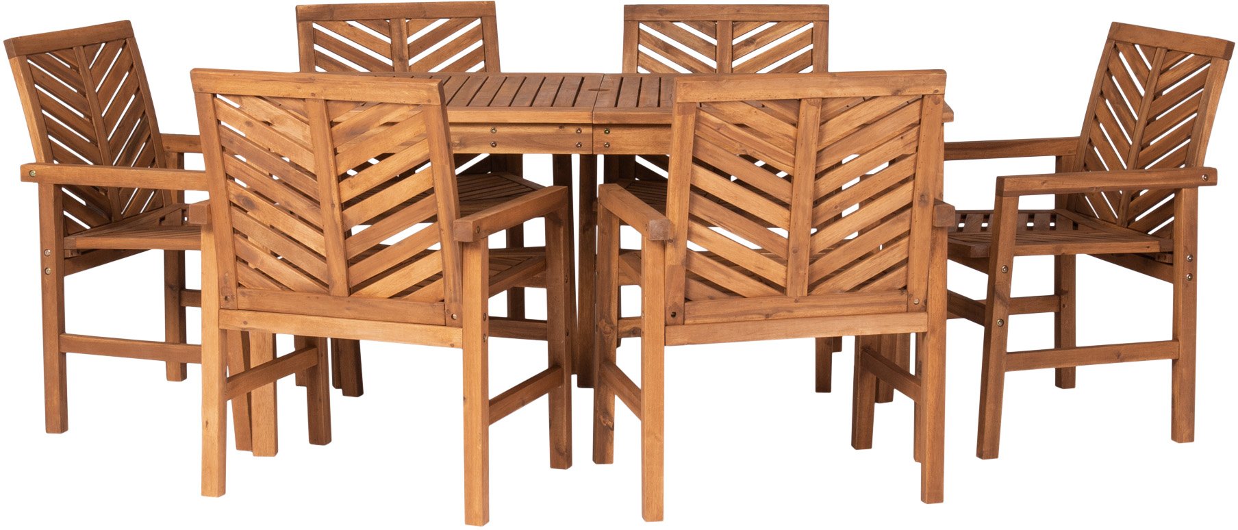 OW7DGVINBR Vincent Light Brown Patio Dining Set-3