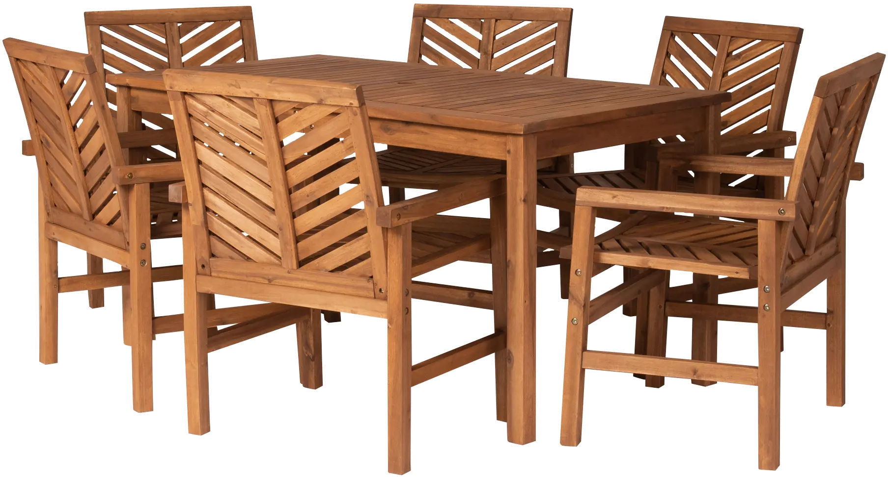 OW7DGVINBR Vincent Light Brown Patio Dining Set-4