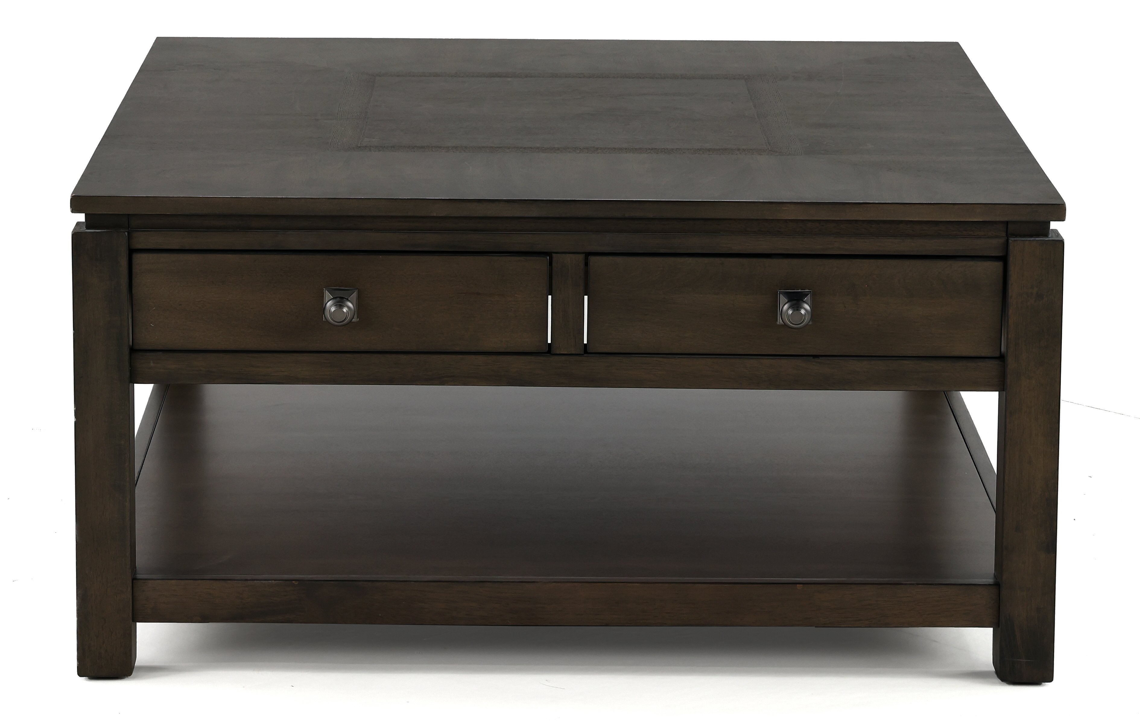 Hartford Gray Square Coffee Table-1