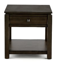 Hartford Gray End Table