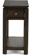 Hartford Gray Chairside Table