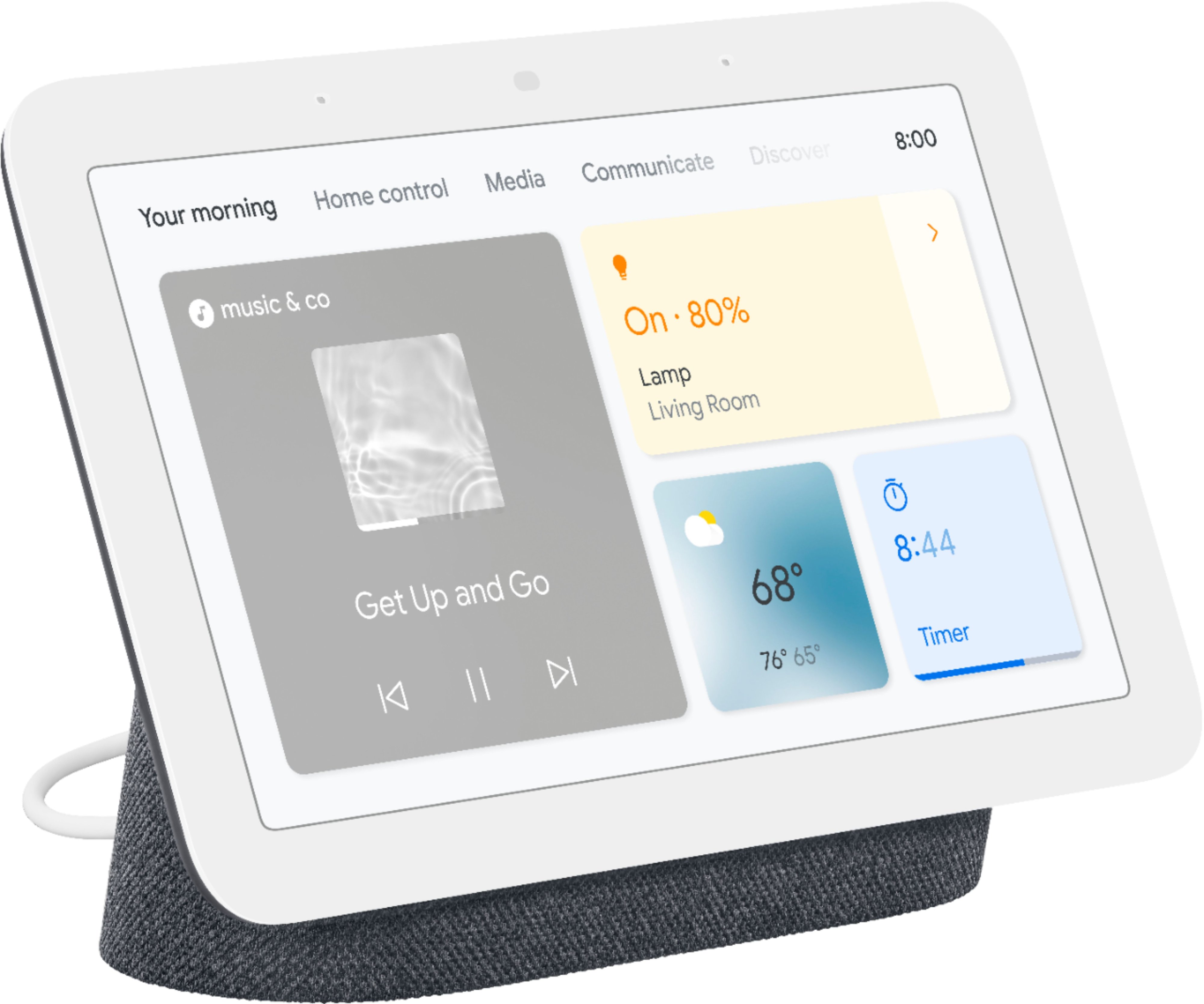 Google Nest Hub (2nd Gen) Smart Display - Charcoal-1