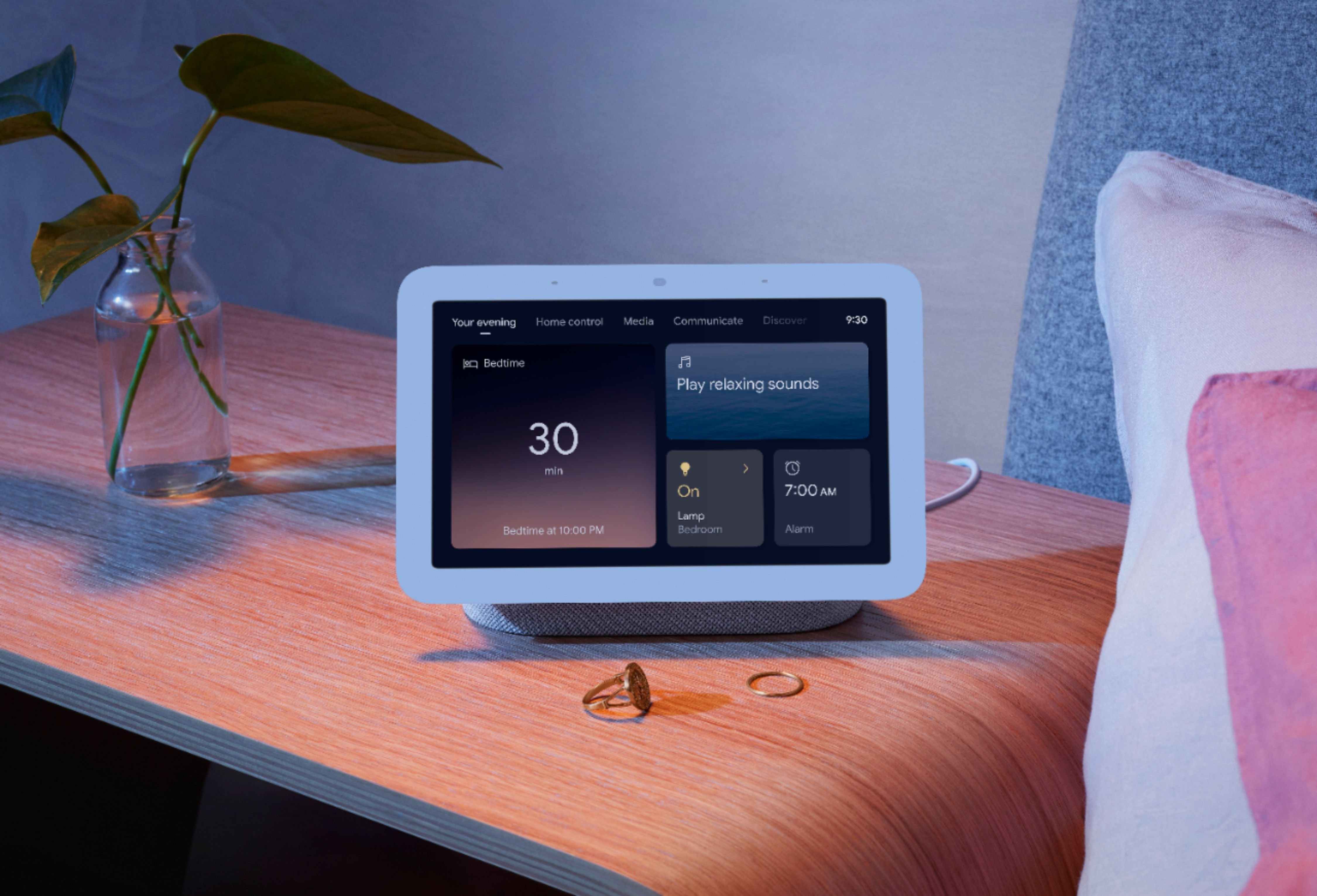 Google Nest Hub (2nd Gen) Smart Display - Charcoal-5