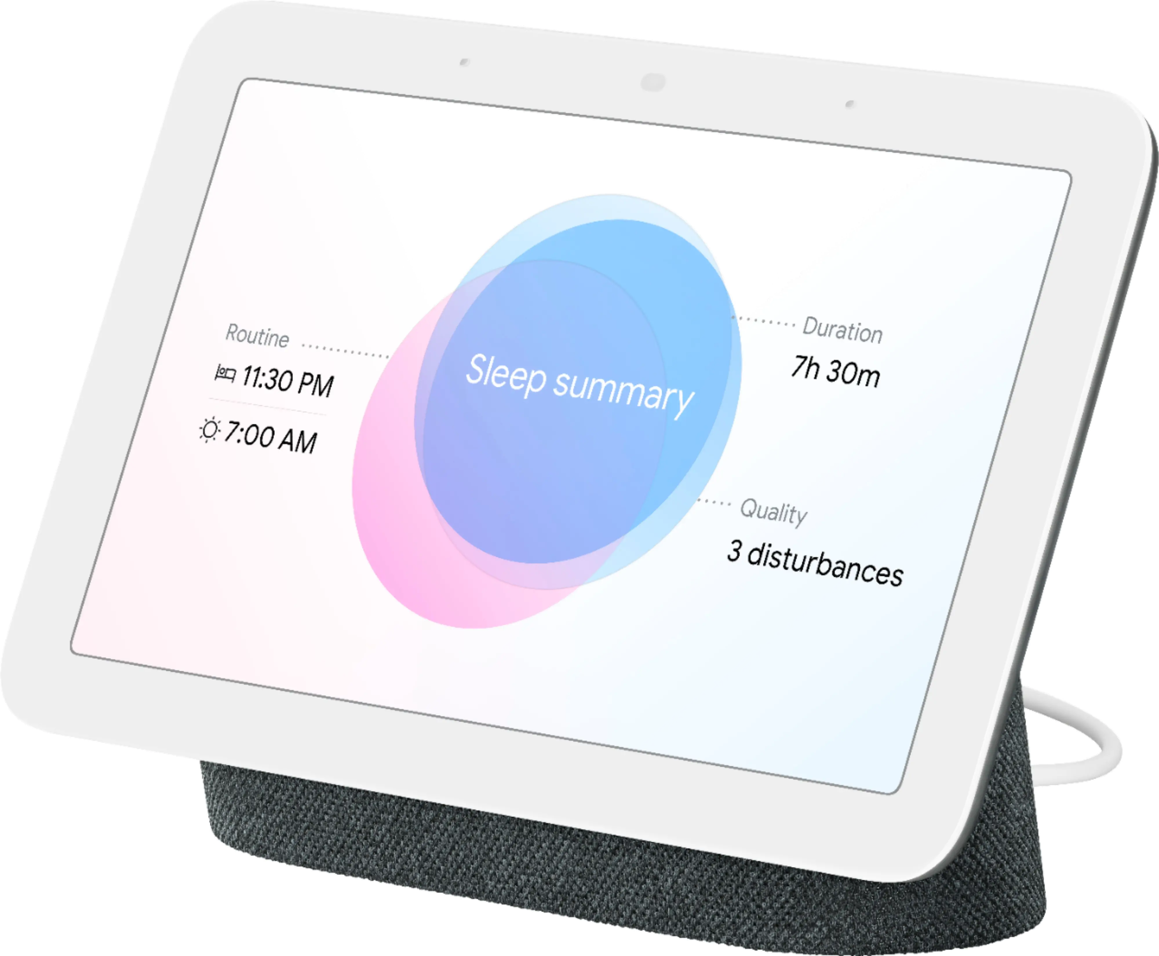 Google Nest Hub (2nd Gen) Smart Display - Charcoal-7