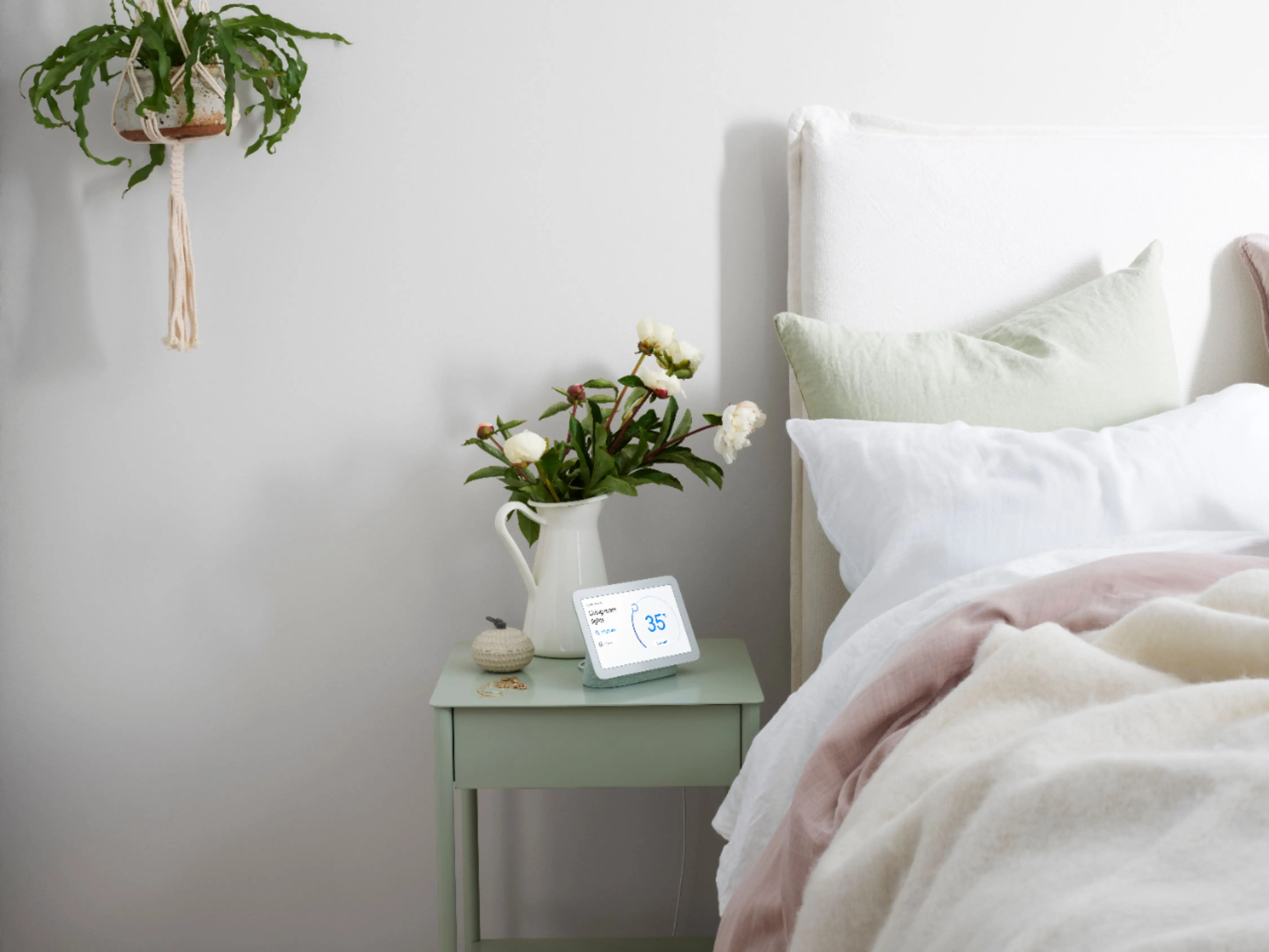 Google Nest Hub (2nd Gen) Smart Display - Chalk-6