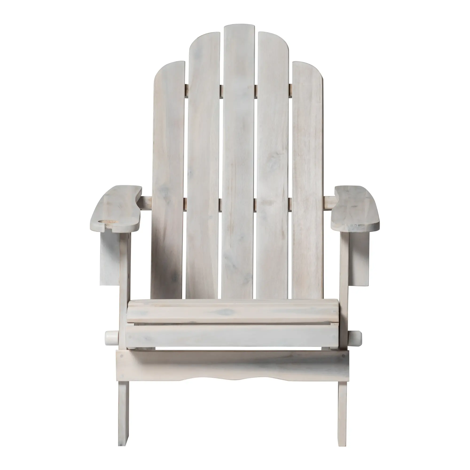 OWACKDWW White Wood Adirondack Patio Chair-1