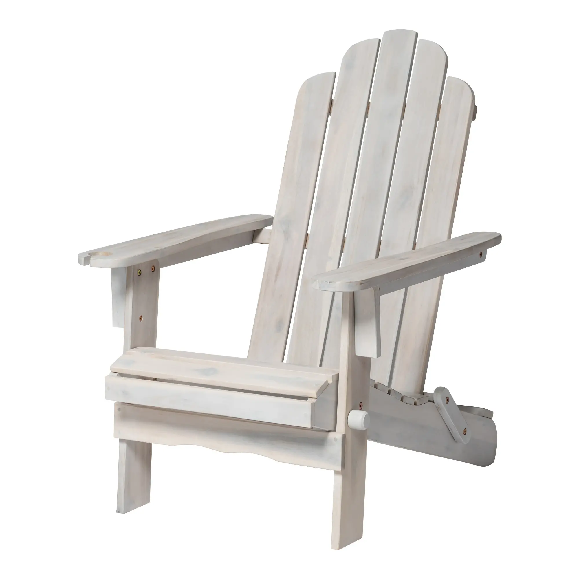 OWACKDWW White Wood Adirondack Patio Chair-3