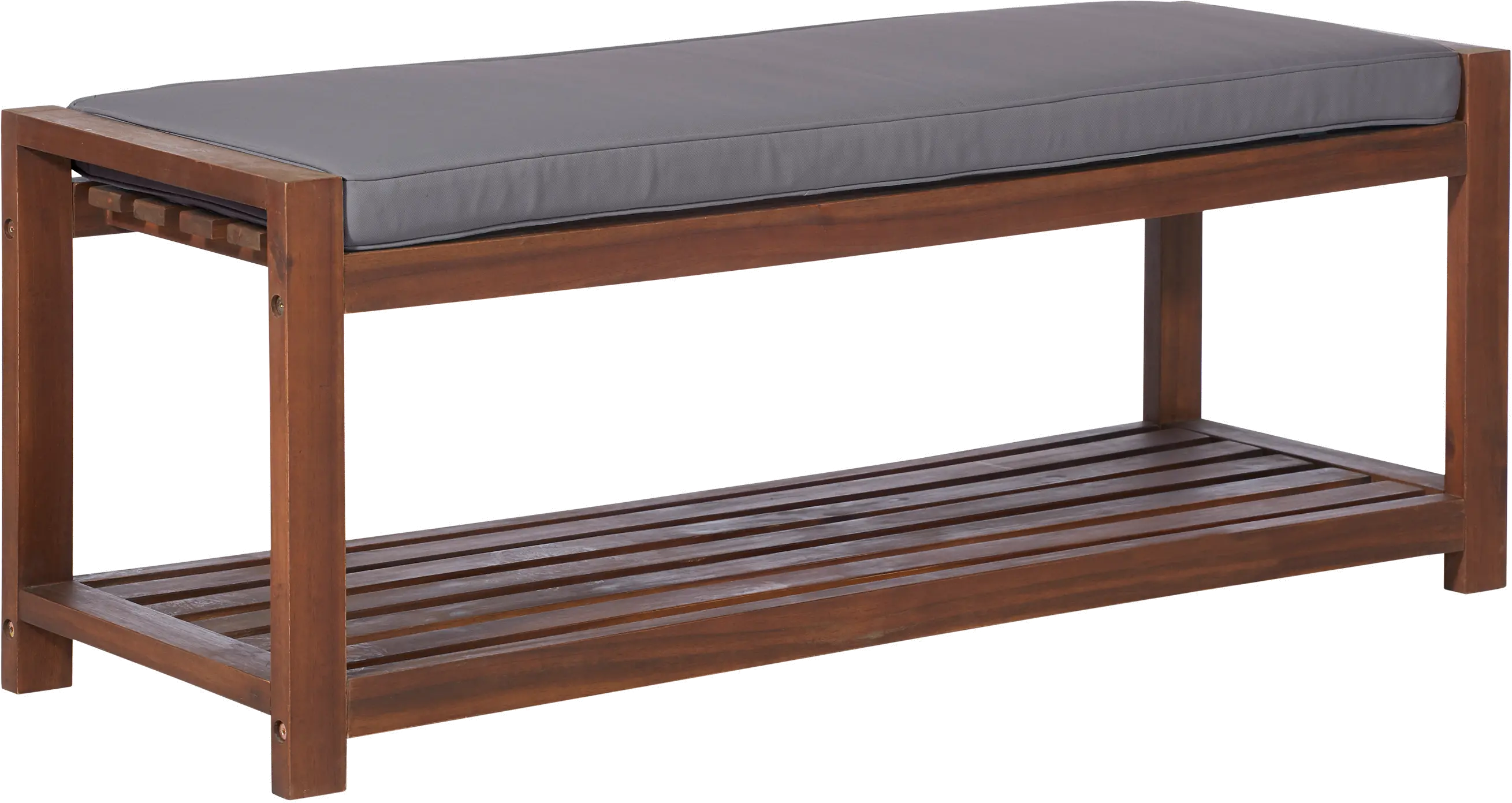 OWB48DGY Dark Brown 48 Patio Bench-3