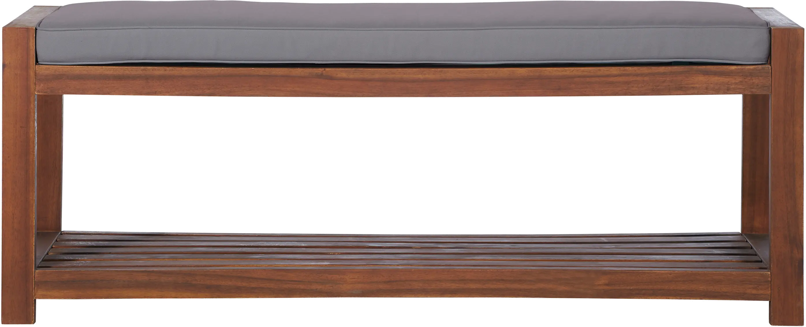 OWB48DGY Dark Brown 48 Patio Bench-4