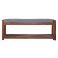 OWB48DGY Dark Brown 48 Patio Bench-4
