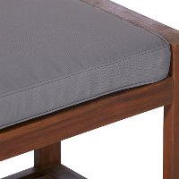 OWB48DGY Dark Brown 48 Patio Bench-5