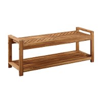 OWB48VINBR Light Brown 48 Patio Storage Bench-4