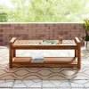 OWB48VINBR Vincent Light Brown 48 Patio Storage Bench
