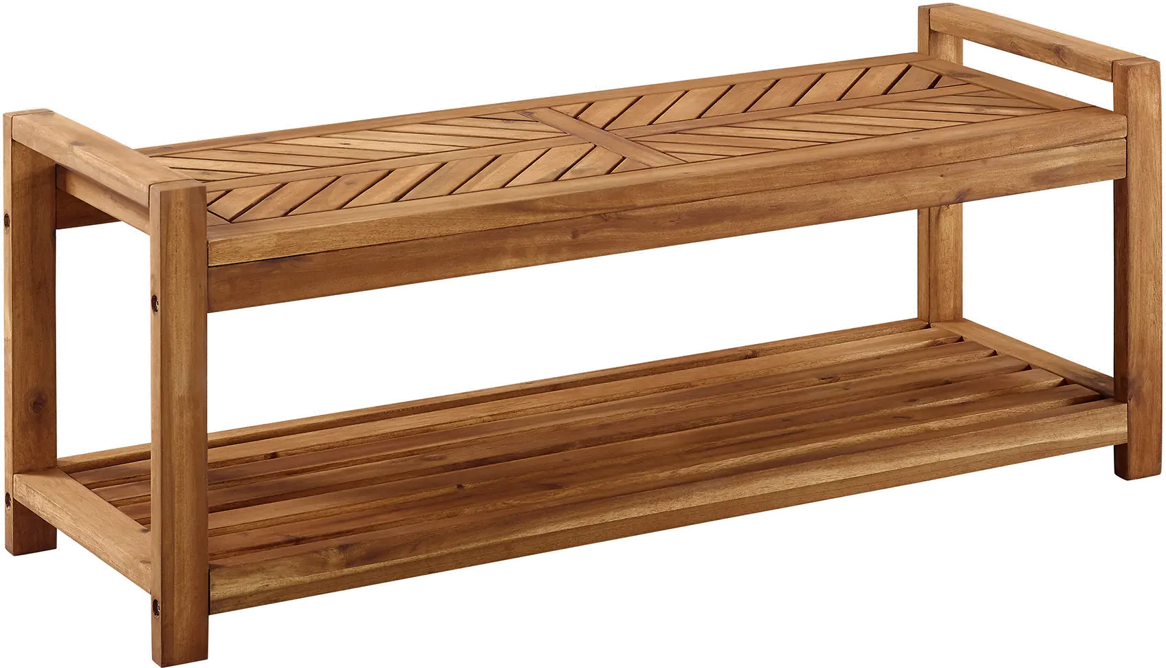 OWB48VINBR Vincent Light Brown 48 Patio Storage Bench-4