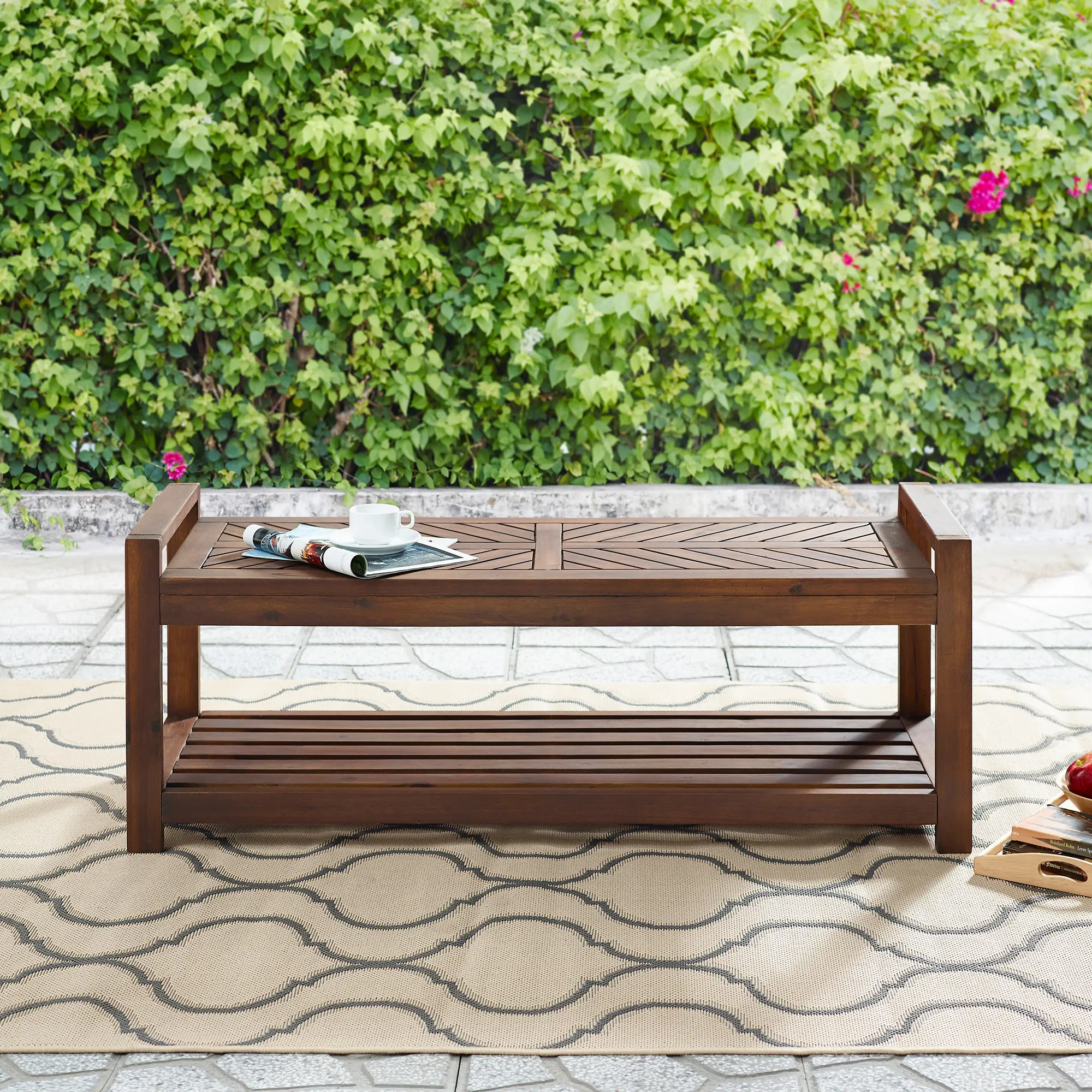 OWB48VINDB Vincent Dark Brown 48 Patio Storage Bench-2