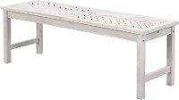 OWB53VINWW White 53 Patio Dining Bench-1