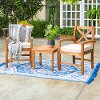 OWC3XCGBR Light Brown Patio Conversation Set