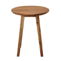 OWCLSTBR Medium Brown Round Patio Side Table-3