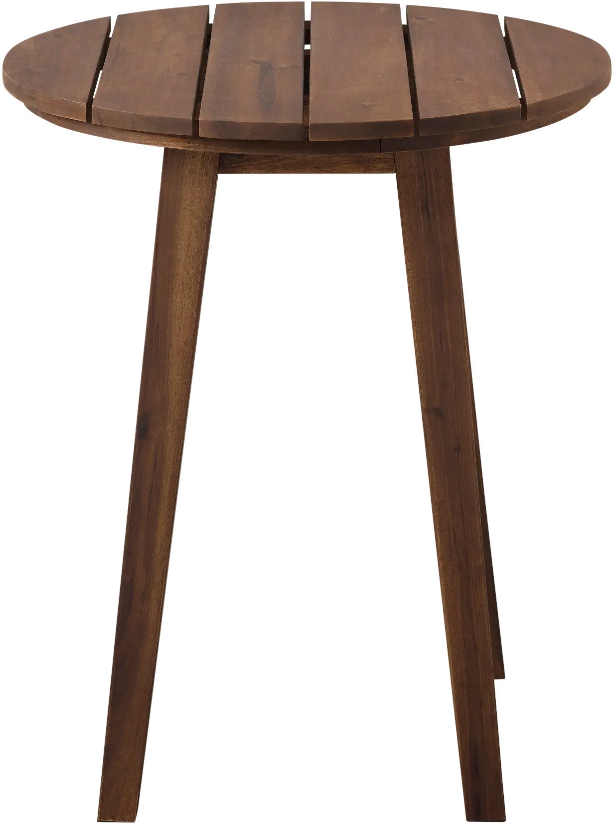 OWCLSTDB Dark Brown Round Patio Side Table-3