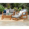4 Piece Modern Patio Chair Set