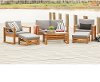 6 Piece Modern Patio Chair Set