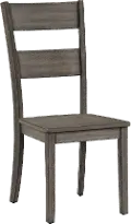 Weathered Gray Dining Room Chair - Sean