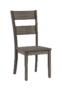 Weathered Gray Dining Room Chair - Sean-1