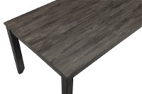 Transitional Weather Gray Dining Room Table - Sean-2