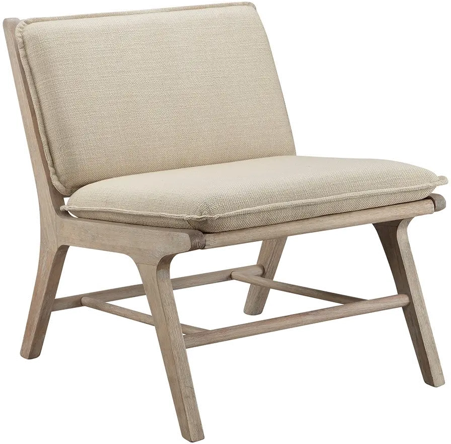 Ink+Ivy Mid Century Modern Natural Tan Accent Chair-1