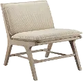 Ink+Ivy Mid Century Modern Natural Tan Accent Chair