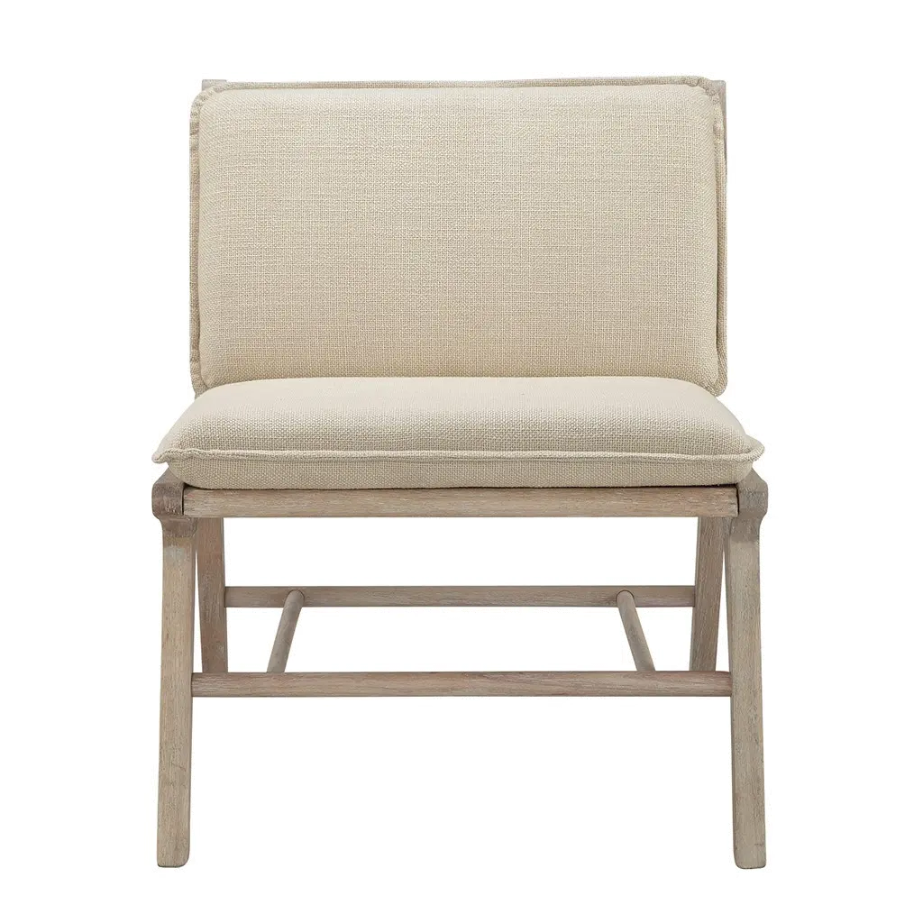 Ink+Ivy Mid Century Modern Natural Tan Accent Chair-3
