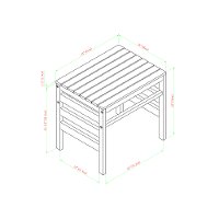 OWSANSTDB Dark Brown Patio Side Table-4