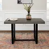 TW52DSWGY Durange Rustic Gray Dining Room Table - Walker Edison
