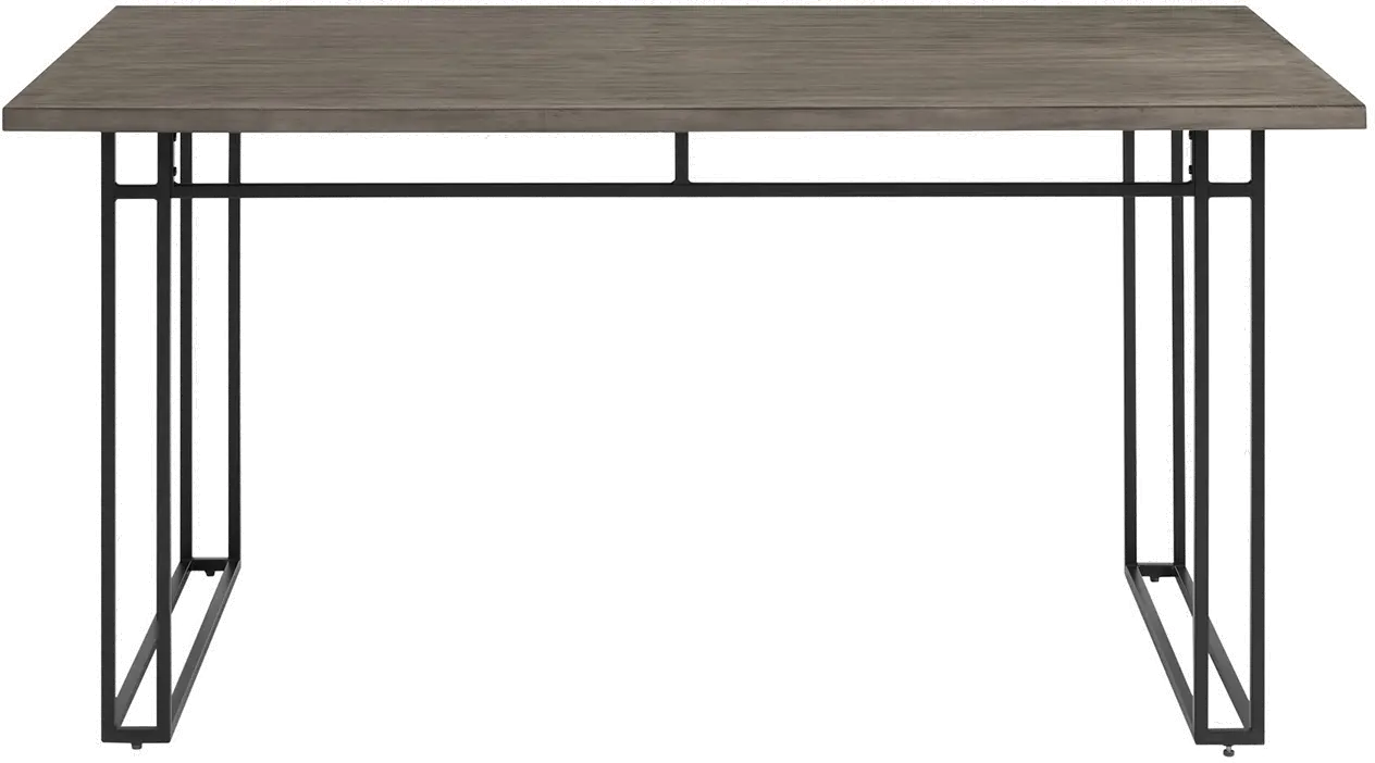 TW60MDNGH Industrial Gray Dining Room Table - Shirley-2