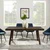 TW70TRSDBO Dark Brown Trestle Dining Room Table - Walker Edison