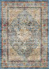9514/5X8 5 x 8 Medium Excaliber Distressed Blue Area Rug - Imperial