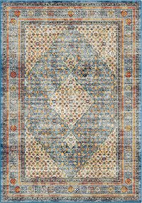 9514/8X11 Imperial 8' x 11' Excaliber Distressed Blue Area Rug