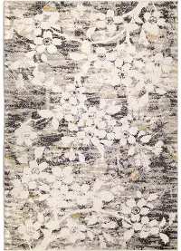 9501/5X8 Studio 5 x 8 Asian Garden Light Gray Area Rug