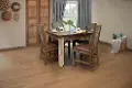 Antique 5 Piece Square Dining Room Set