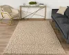 GR1LA8X10 Gorbea 8 x 10 Latte Wool Area Rug
