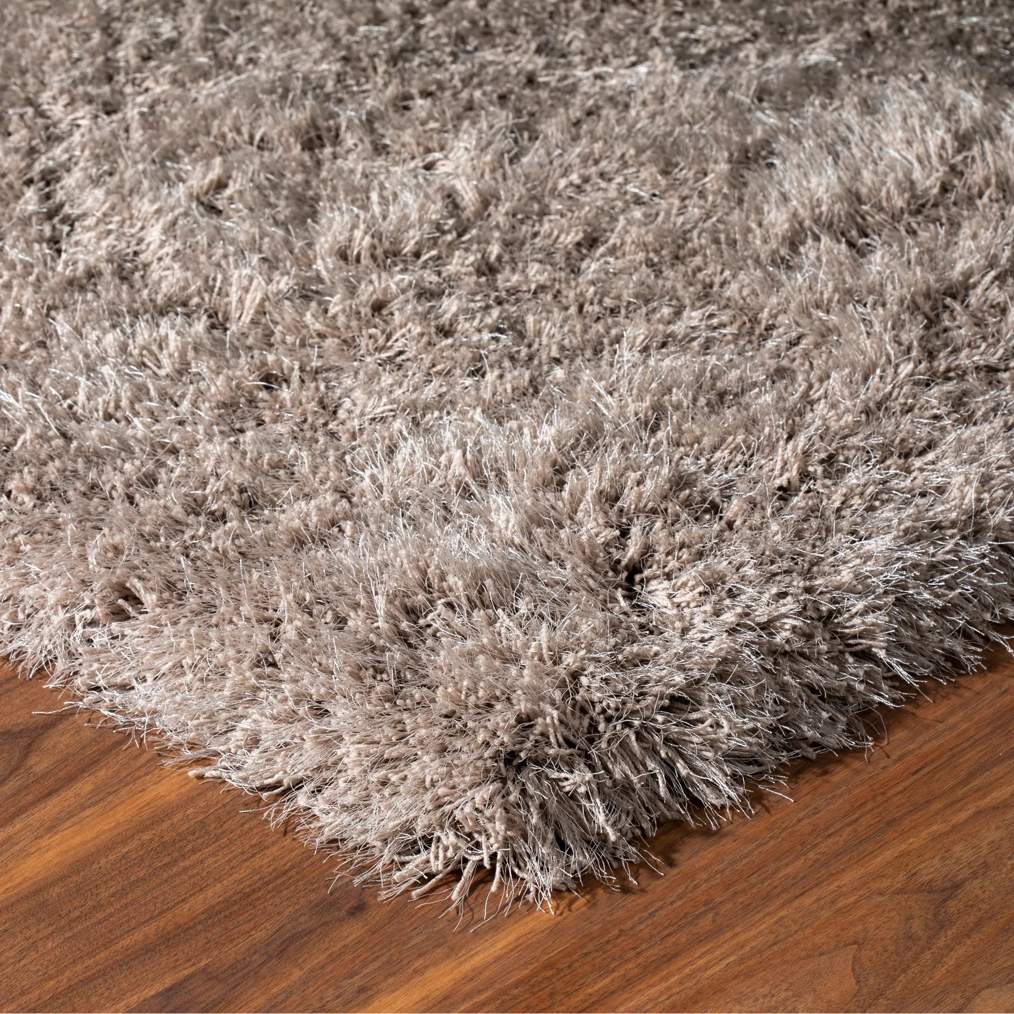IA100MU5X8 Impact 5' x 8' Mushroom Brown Shag Rug-3