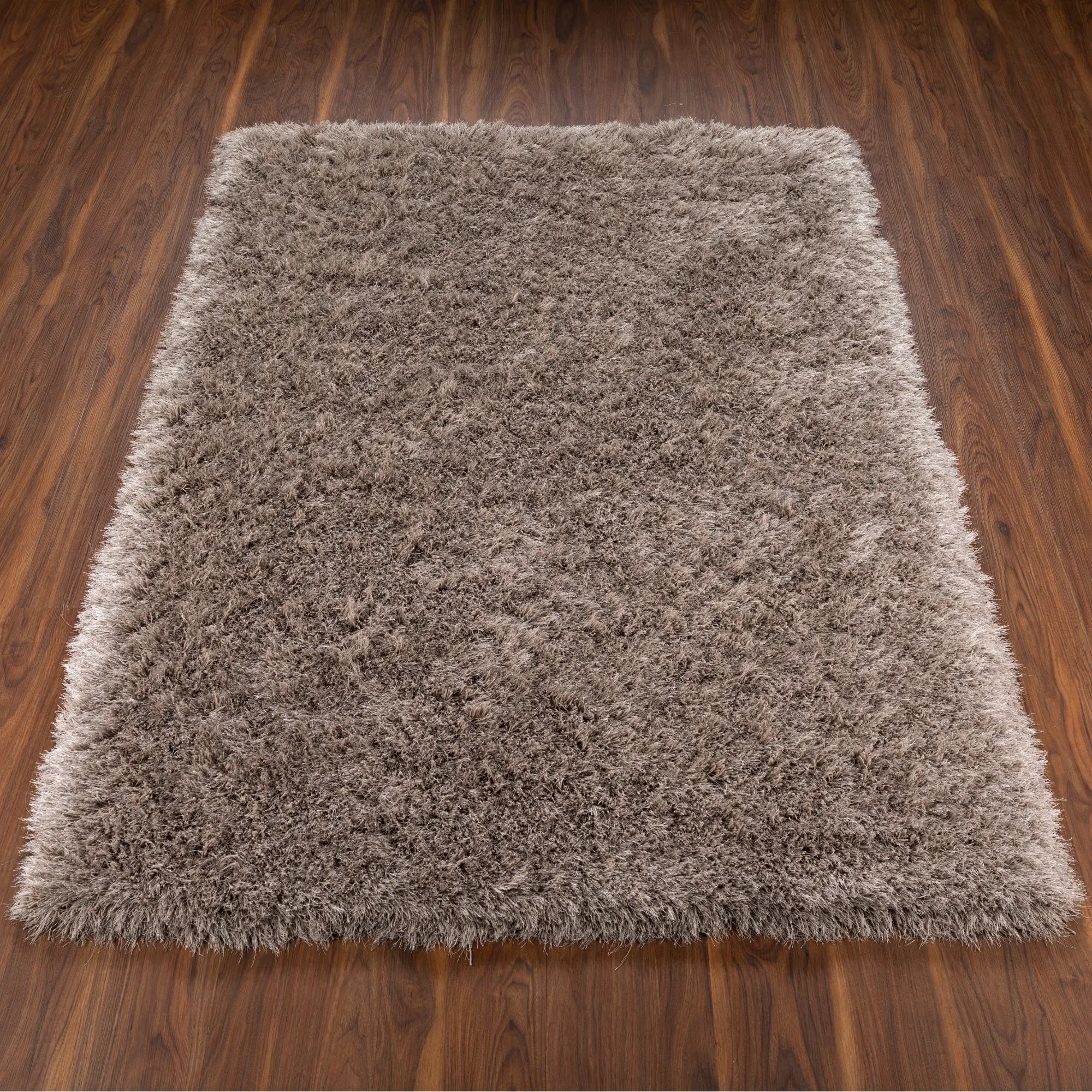 IA100MU5X8 Impact 5' x 8' Mushroom Brown Shag Rug-7
