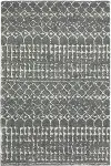 MQ2ME8X10 Marquee 8 x 10 Metal Gray Shag Rug