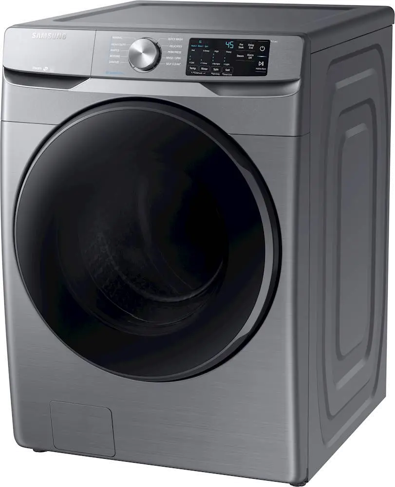 WF45R6100AP Samsung 4.5 cu. ft. Front Load Washer with Steam - Platinum-3