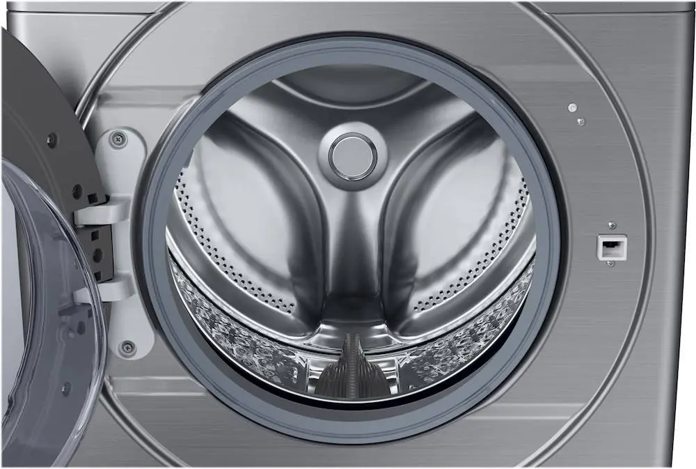 WF45R6100AP Samsung 4.5 cu. ft. Front Load Washer with Steam - Platinum-5