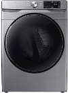 DVE45R6100P Samsung Electric Dryer with Steam Sanitize+ - 7.5 cu. ft. Platinum